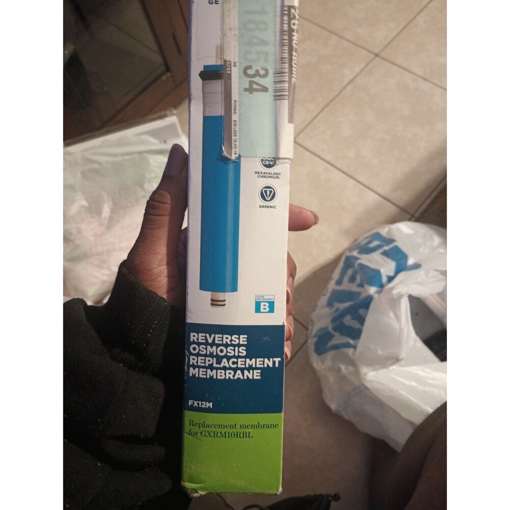 GE Water Filter Cartridge FX12M Reverse Osmosis Membrane Replacement